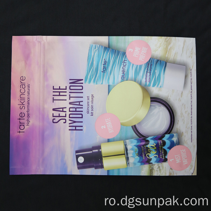 Pensule de machiaj Ambalare Geantă de machiaj Matte Zip Lock